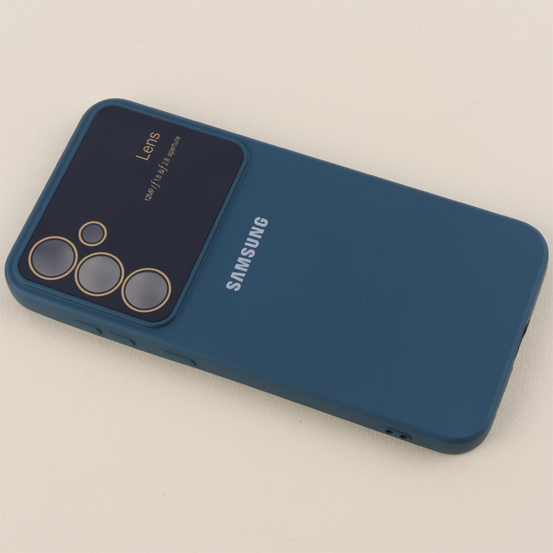 قاب سیلیکونی Lens Aperture محافظ لنزدار Samsung Galaxy S23 FE 5G