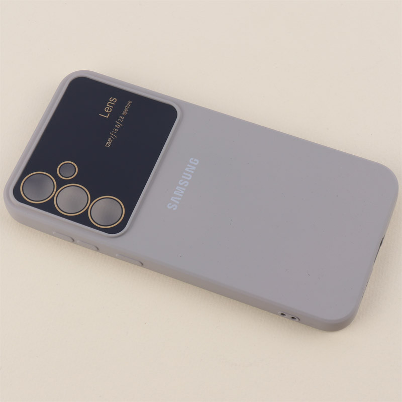 قاب سیلیکونی Lens Aperture محافظ لنزدار Samsung Galaxy S23 FE 5G