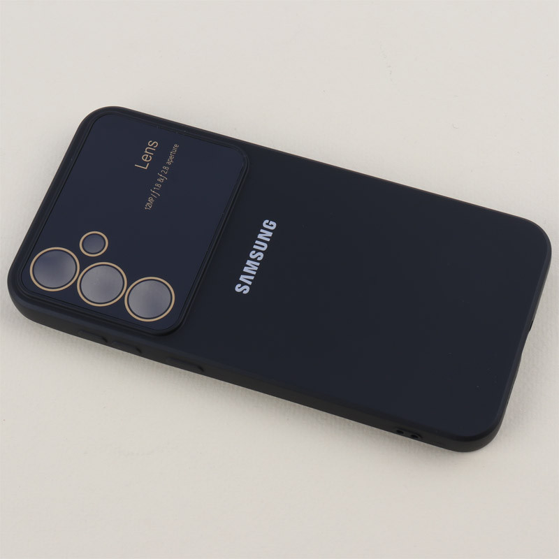 قاب سیلیکونی Lens Aperture محافظ لنزدار Samsung Galaxy S23 FE 5G