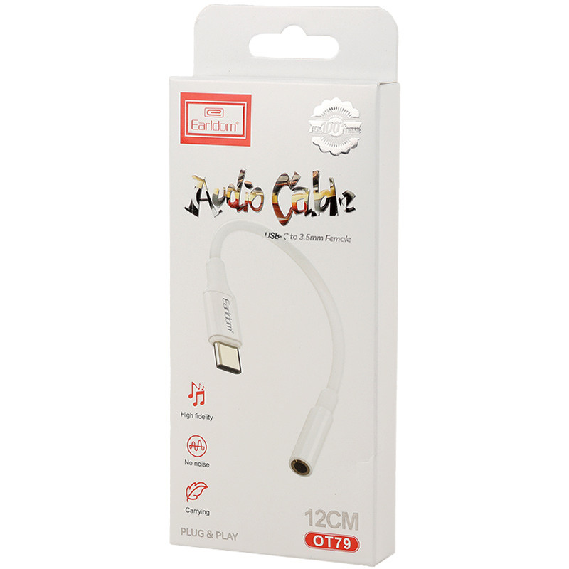 تبدیل Earldom ET-OT79 Type-C To AUX 12cm