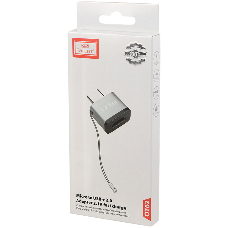 تبدیل Earldom ET-OT62 OTG MicroUSB To Type-C