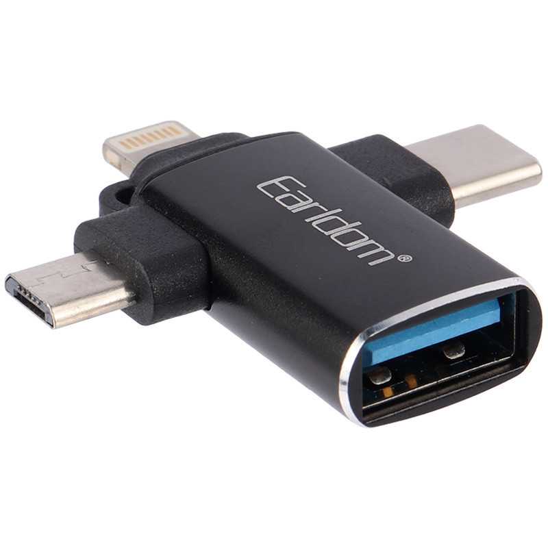 تبدیل Earldom ET-OT80 OTG USB3.0 To MicroUSB / Type-C / Lightning