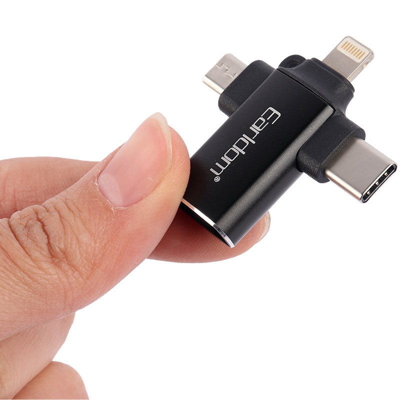 تبدیل Earldom ET-OT80 OTG USB3.0 To MicroUSB / Type-C / Lightning