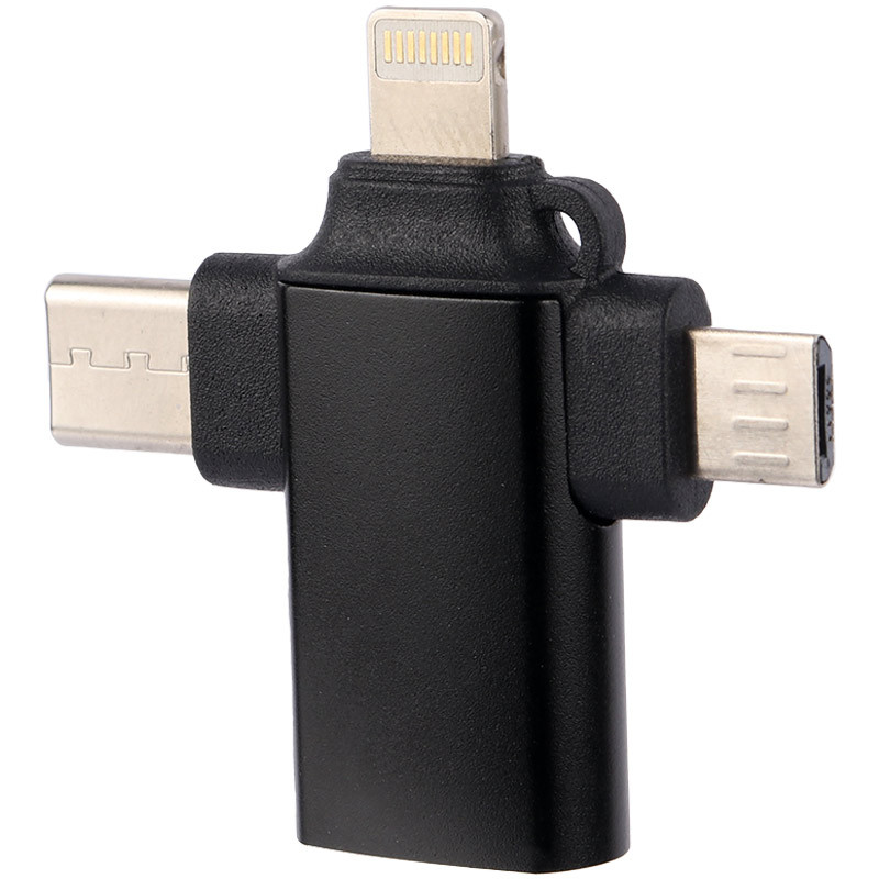 تبدیل Earldom ET-OT80 OTG USB3.0 To MicroUSB / Type-C / Lightning