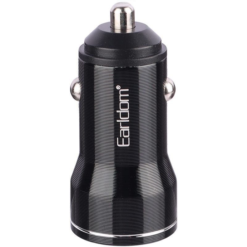 شارژر فندکی فست شارژ Earldom ES-CC19C 2.4A 12W + کابل تایپ سی