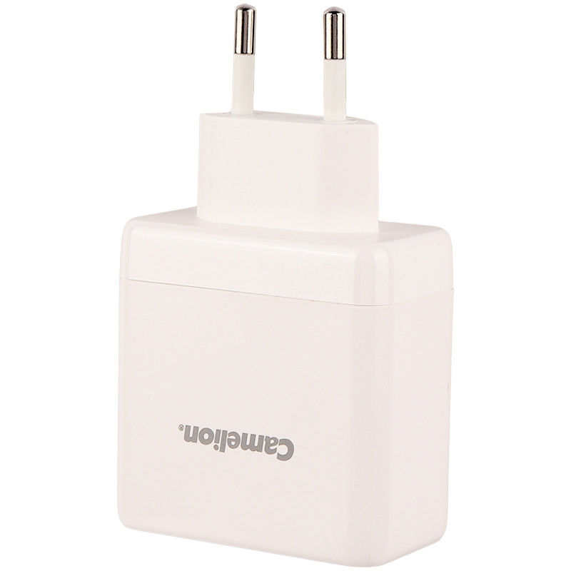 کلگی فست شارژ Camelion AD606 GaN 3Port 5A QC3.0 PD3.0 65W