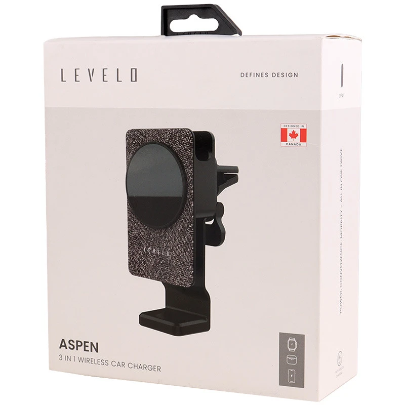 هولدر و شارژر وایرلس Levelo LVLS31CCGY 15W