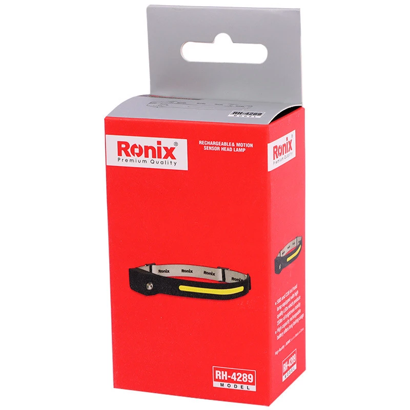 چراغ قوه پیشانی هدلایت شارژی Ronix RH-4289
