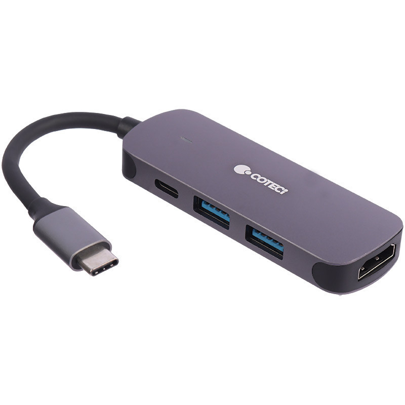 هاب 4 پورت Type-C کوتسی 16008