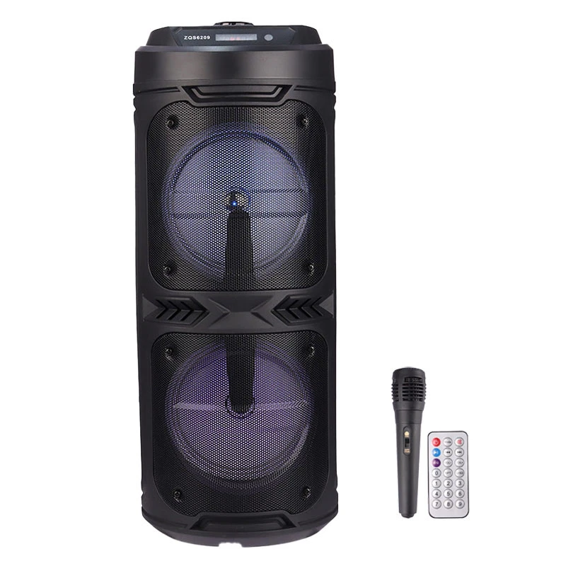 اسپیکر بلوتوثی رم و فلش خور Sing-E ZQS6209 + میکروفون و ریموت کنترل