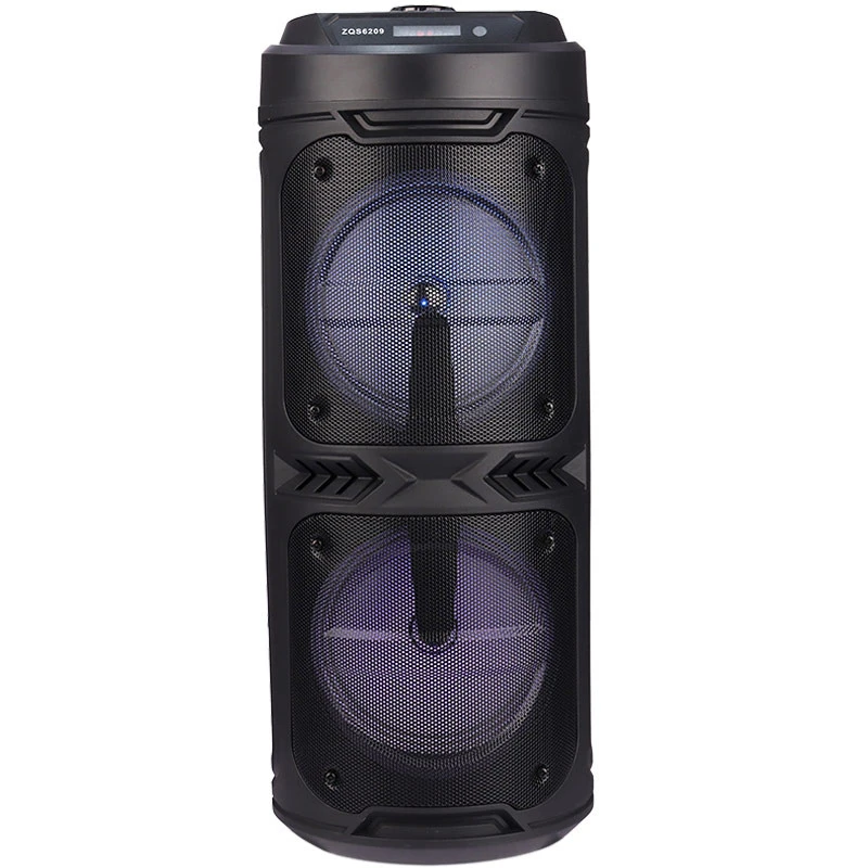 اسپیکر بلوتوثی رم و فلش خور Sing-E ZQS6209 + میکروفون و ریموت کنترل