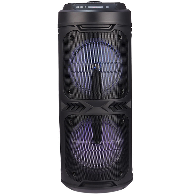 اسپیکر بلوتوثی رم و فلش خور Sing-E ZQS6209 + میکروفون و ریموت کنترل
