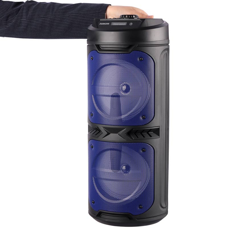 اسپیکر بلوتوثی رم و فلش خور Sing-E ZQS6209 + میکروفون و ریموت کنترل