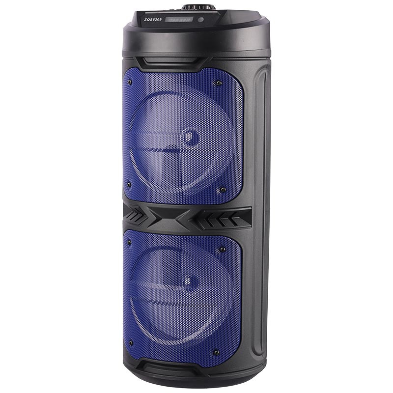 اسپیکر بلوتوثی رم و فلش خور Sing-E ZQS6209 + میکروفون و ریموت کنترل