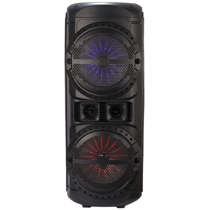اسپیکر چمدانی بلوتوثی رم و فلش خور Sing-E ZQS12201 + میکروفون و ریموت کنترل