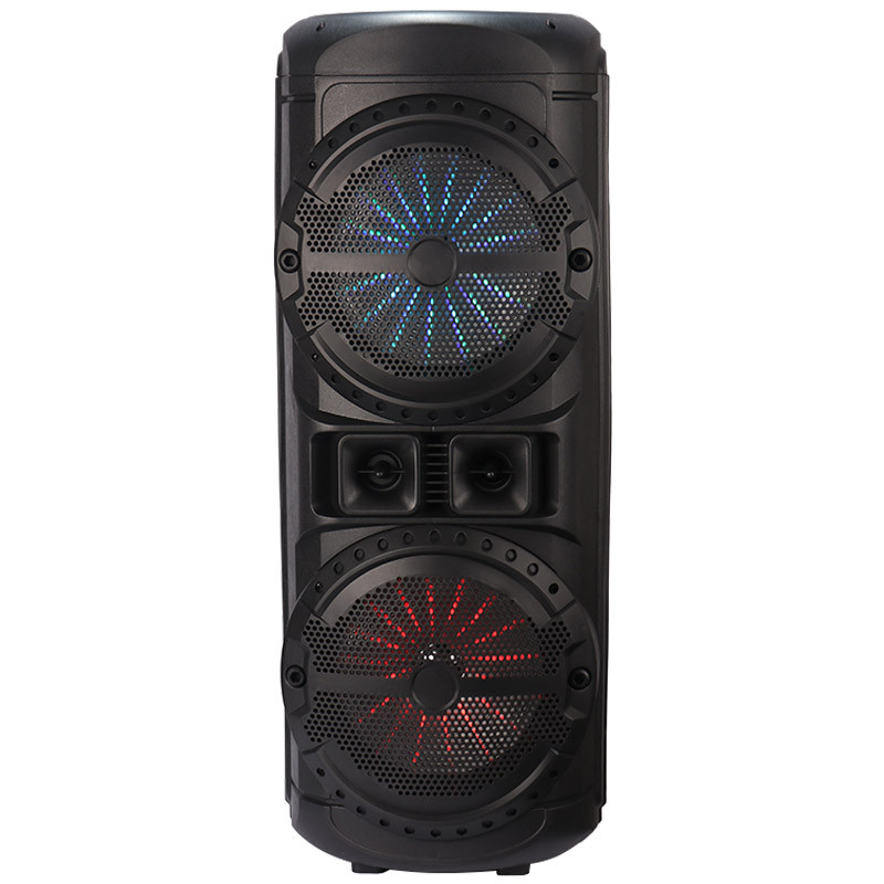 اسپیکر چمدانی بلوتوثی رم و فلش خور Sing-E ZQS12201 + میکروفون و ریموت کنترل