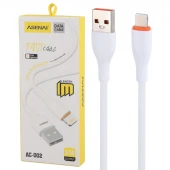 کابل آیفونی فست شارژ Asenai AC-002 3.1A 1m