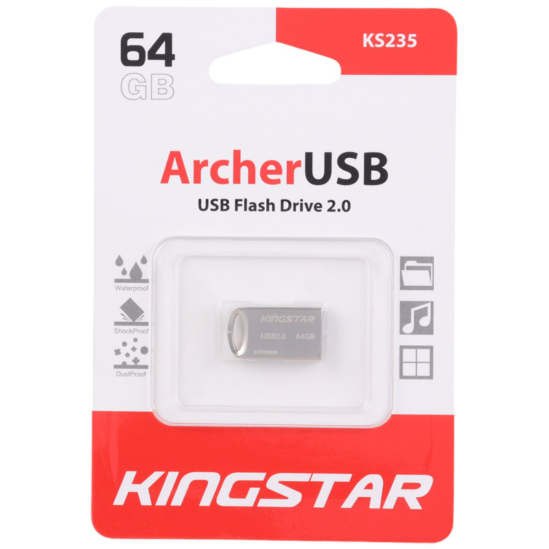 فلش 64 گیگ کینگ استار KingStar Archer KS235