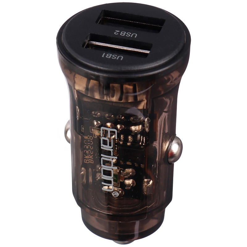 شارژر فندکی فست شارژ &nbsp;Earldom ES-CC24 3.4A 15W + کابل تایپ سی