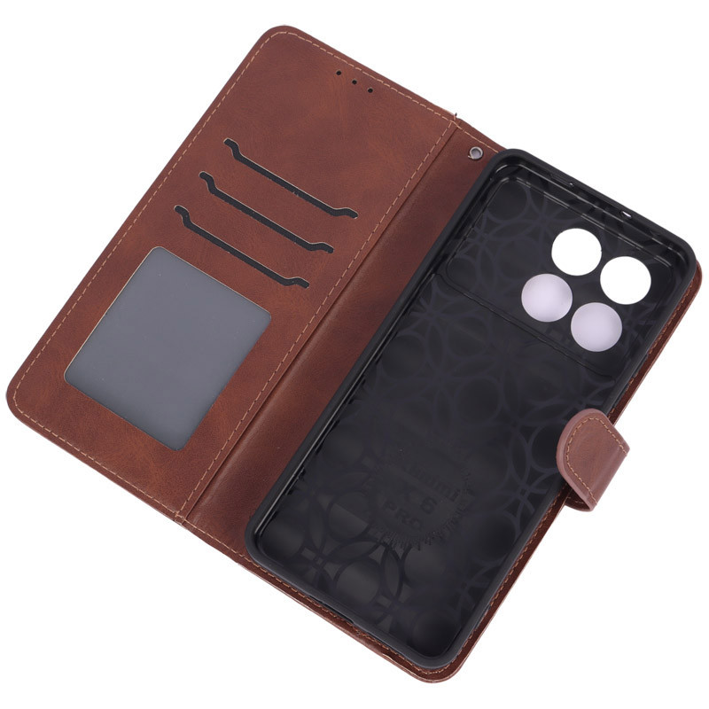 کیف چرمی مگنتی محافظ لنزدار Xiaomi Poco X6 Pro