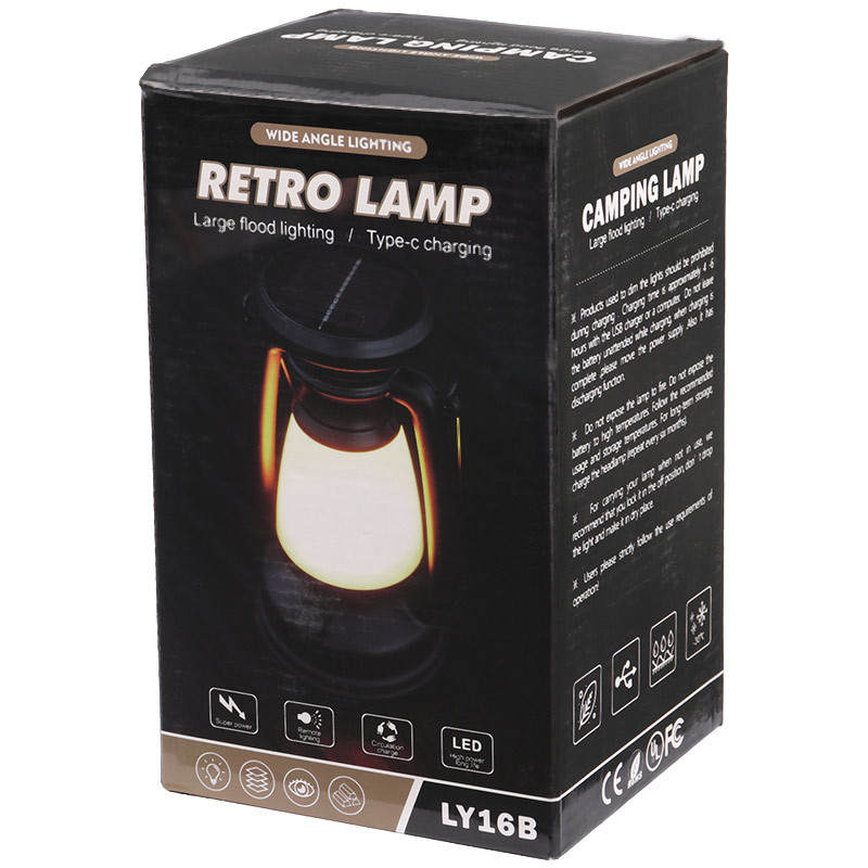 چراغ قوه فانوسی شارژی Retro Lamp LY16B