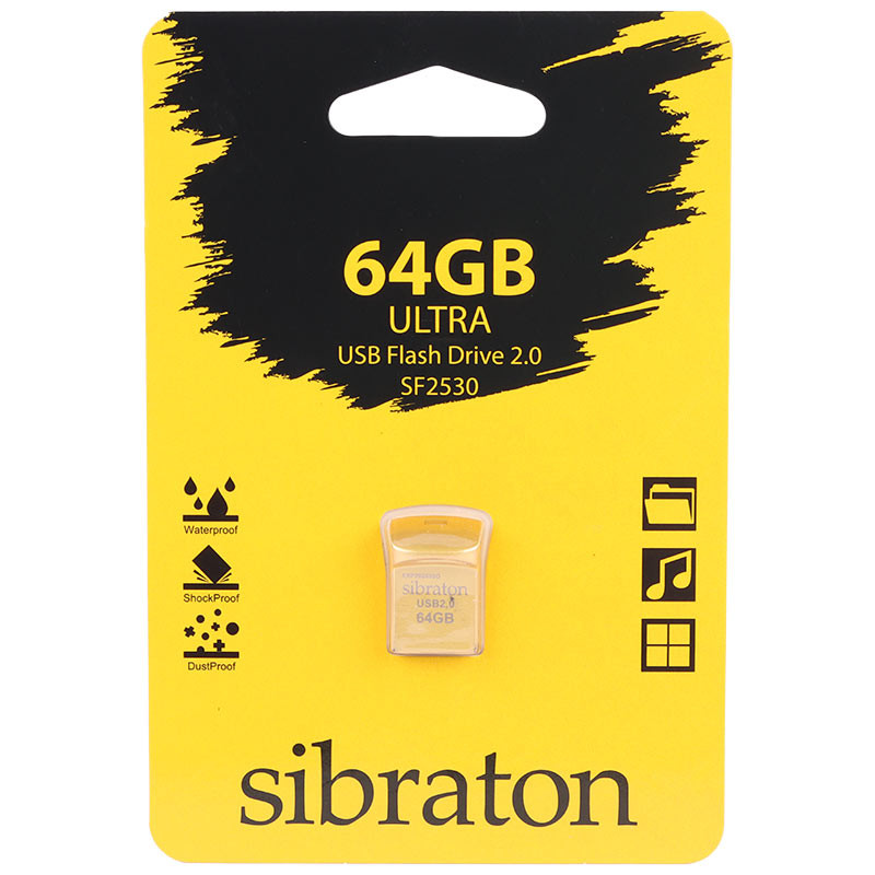فلش 64 گیگ سیبراتون Sibraton Ultra SF2530 Gold