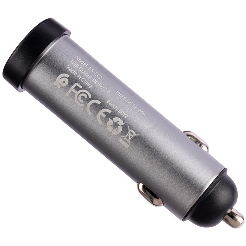شارژر فندکی فست شارژ Earldom ES-CC21 2.4A 12W + کابل تایپ سی