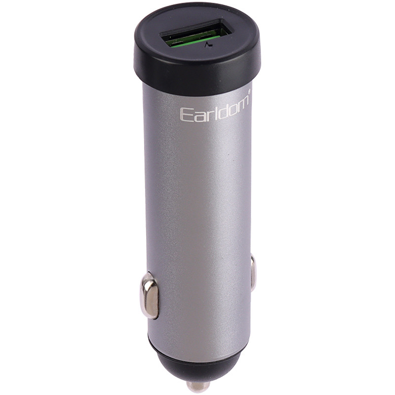 شارژر فندکی فست شارژ Earldom ES-CC21 2.4A 12W + کابل تایپ سی