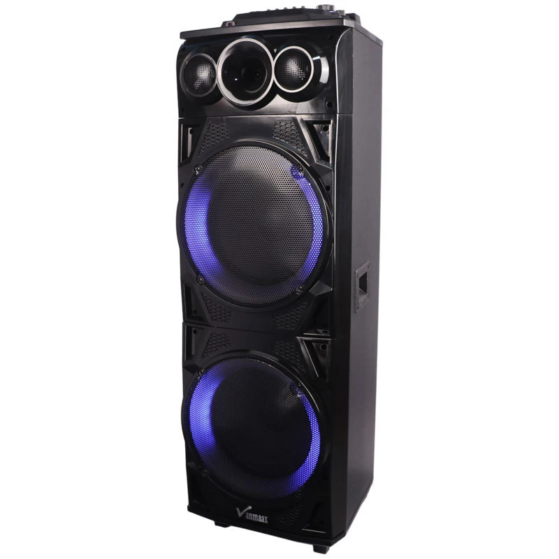 اسپیکر چمدانی بلوتوثی رم و فلش خور Vanmaax MAX-1270