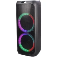 اسپیکر چمدانی بلوتوثی رم و فلش خور Sing-E ZQS10209 + میکروفون و ریموت کنترل