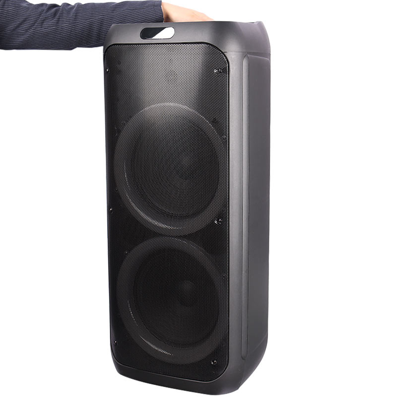 اسپیکر چمدانی بلوتوثی رم و فلش خور Sing-E ZQS10209 + میکروفون و ریموت کنترل