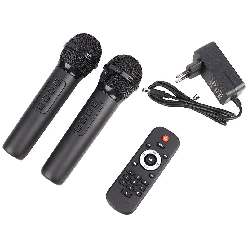 اسپیکر چمدانی بلوتوثی رم و فلش خور Sing-E ZQS10209 + میکروفون و ریموت کنترل