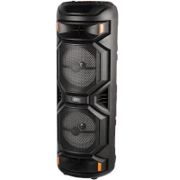 اسپیکر چمدانی بلوتوثی رم و فلش خور Sing-E ZQS8221 + میکروفون و ریموت کنترل
