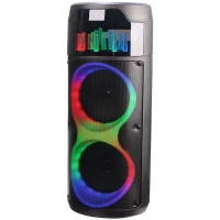اسپیکر چمدانی بلوتوثی رم و فلش خور Sing-E ZQS8223&nbsp;+ میکروفون و ریموت کنترل
