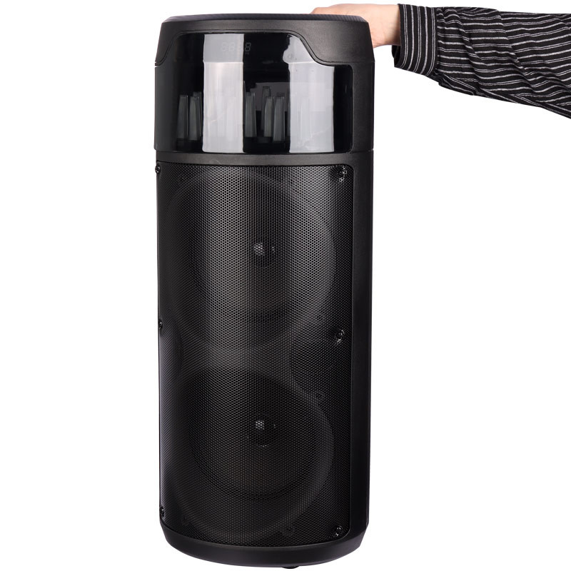 اسپیکر چمدانی بلوتوثی رم و فلش خور Sing-E ZQS8223&nbsp;+ میکروفون و ریموت کنترل