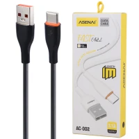 کابل تایپ سی فست شارژ Asenai AC-002&nbsp;3.1A 1m