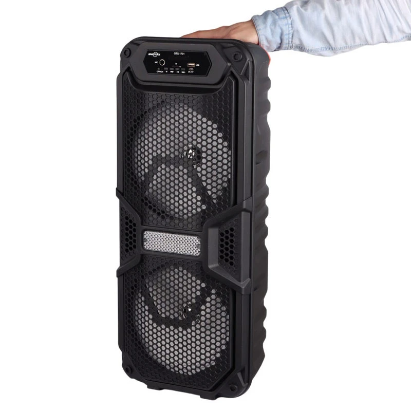 اسپیکر چمدانی بلوتوثی رم و فلش خور Greatnice GTS-1701 + میکروفون