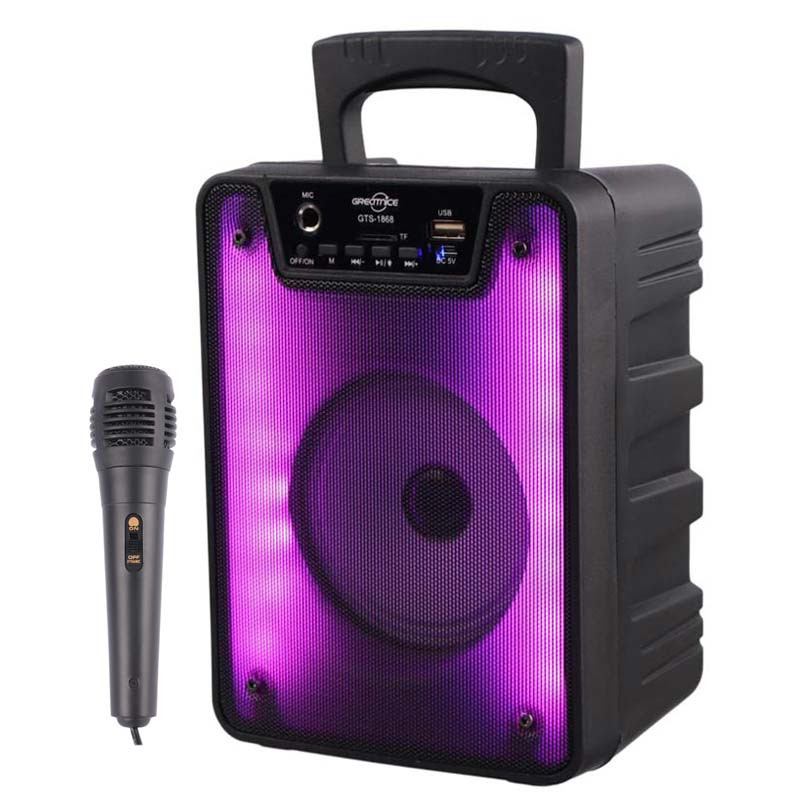 اسپیکر بلوتوثی رم و فلش خور Greatnice GTS-1868 + میکروفون