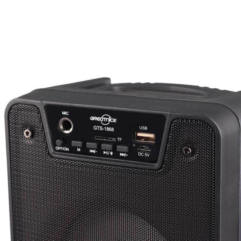 اسپیکر بلوتوثی رم و فلش خور Greatnice GTS-1868 + میکروفون