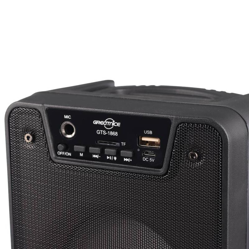 اسپیکر بلوتوثی رم و فلش خور Greatnice GTS-1868 + میکروفون