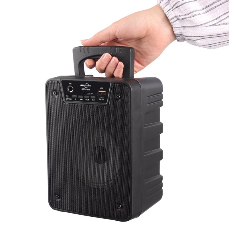 اسپیکر بلوتوثی رم و فلش خور Greatnice GTS-1868 + میکروفون