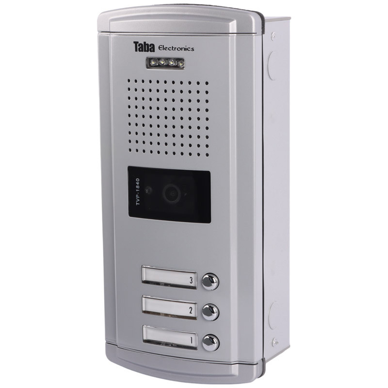 پنل آیفون تصویری تابا الکترونیک 3 واحدی TVP-1840