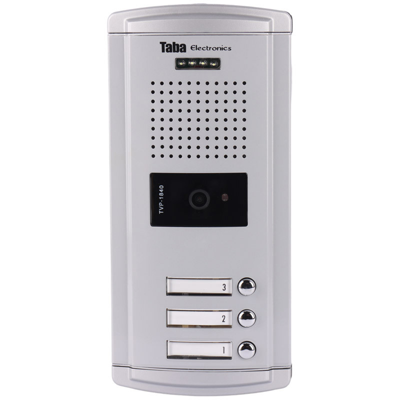 پنل آیفون تصویری تابا الکترونیک 3 واحدی TVP-1840