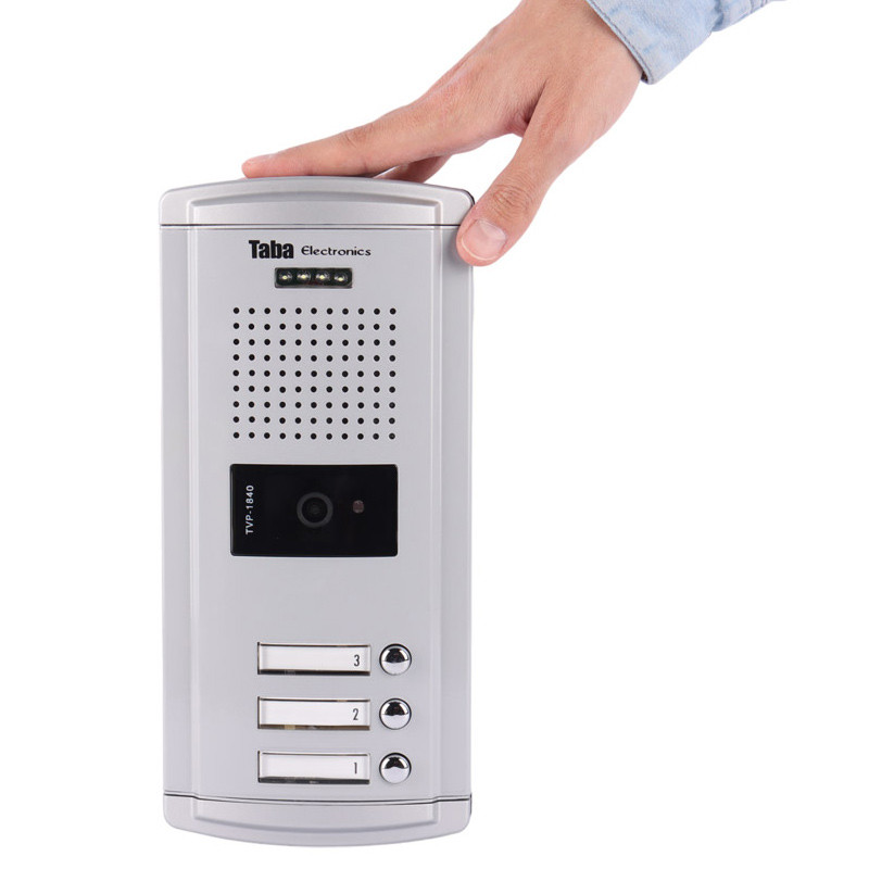 پنل آیفون تصویری تابا الکترونیک 3 واحدی TVP-1840