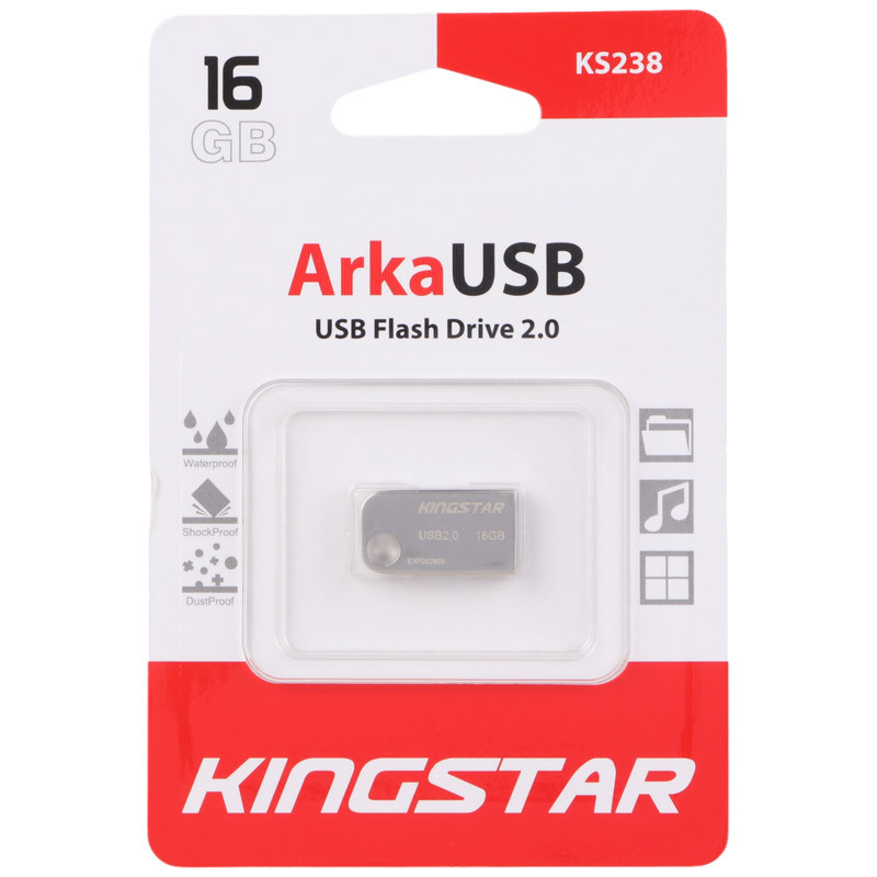 فلش 16 گیگ کینگ استار KingStar Arka&nbsp;KS238