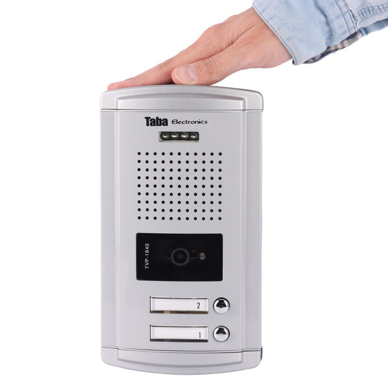 پنل آیفون تصویری تابا الکترونیک 2 واحدی TVP-1840