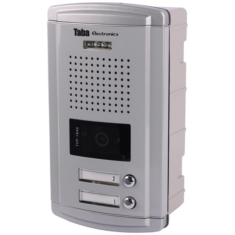 پنل آیفون تصویری تابا الکترونیک 2 واحدی TVP-1840