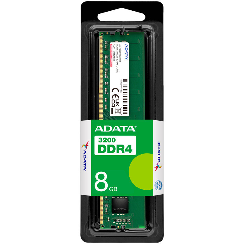 رم کامپیوتر Adata Premier U-DIMM DDR4 8GB 3200MHz CL22 Single