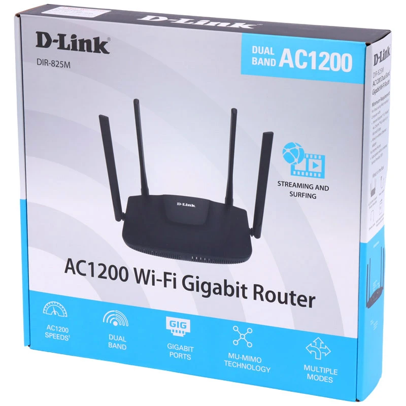 روتر 4 آنتن D-Link DIR-825M AC1200 300Mbps