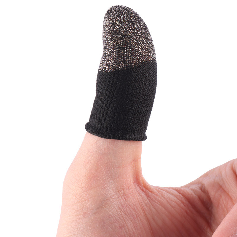 دستکش بازی Finger Sleever فایبر کربن و سیلور